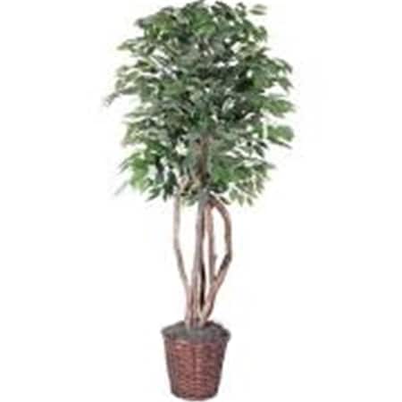 Vickerman Frosted Maple Executive Everyday Tree in Plastic Container - 6 ft. TEX1760-07